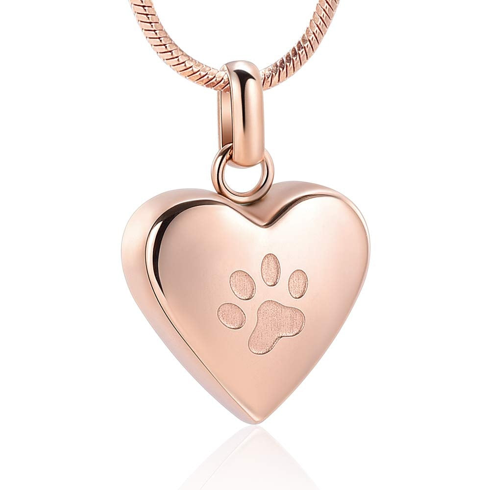 Stainless Steel Ornaments Can Cross Heart Corrosion Pendant Necklace