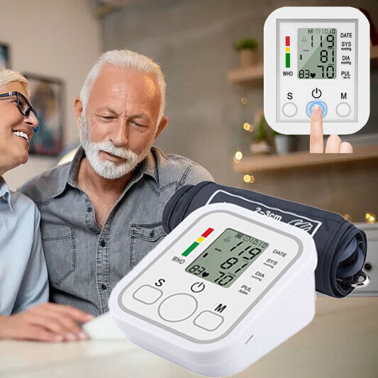 Arm Blood Pressure Monitor Digital BP Cuff Upper Arm Automatic Machine US