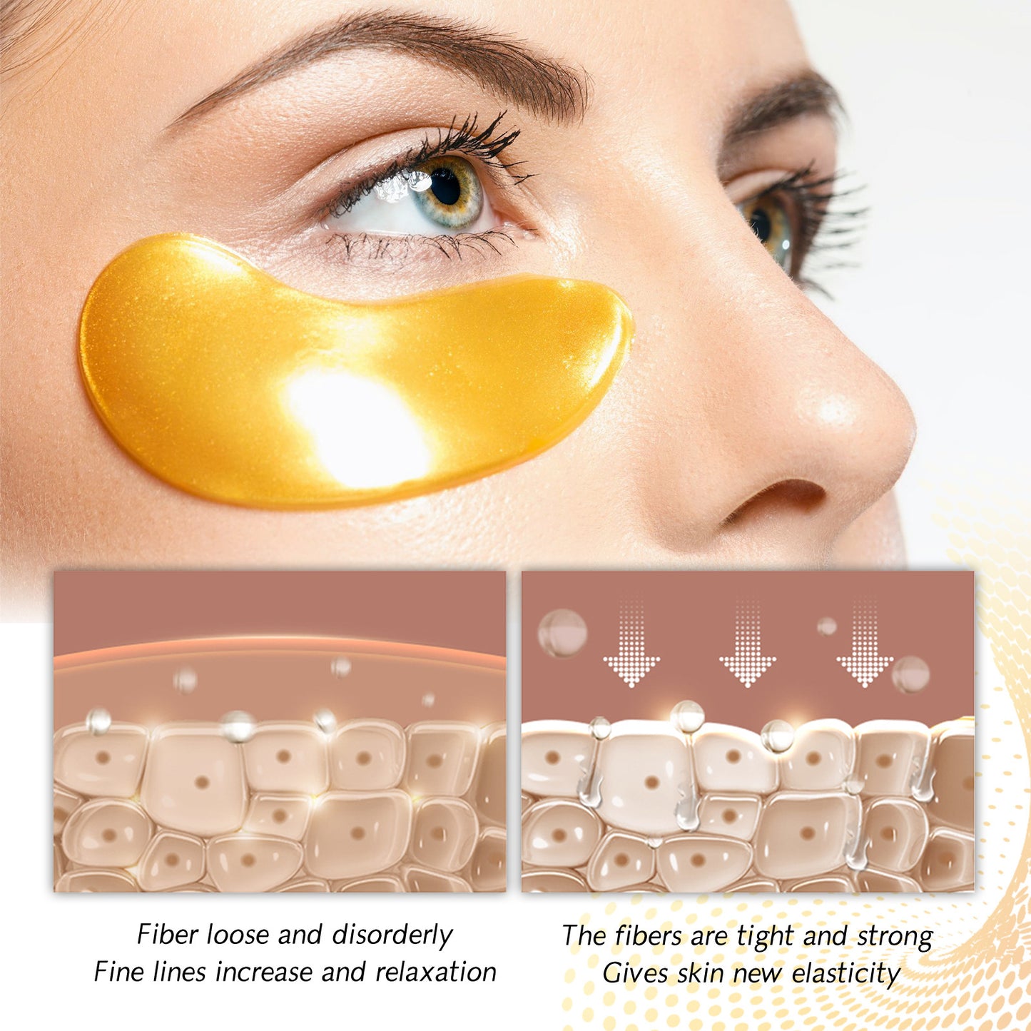 Fading Wrinkle Dark Circles Hydrating Moisturizing Firming Eye Mask