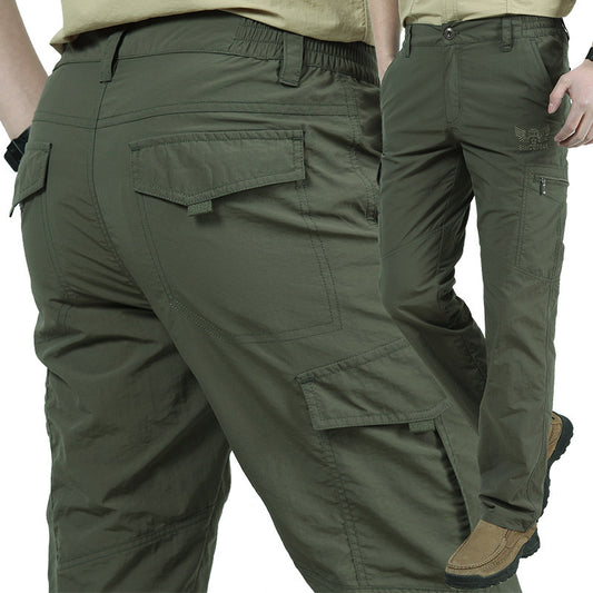 Plus Size Loose Cargo Pants