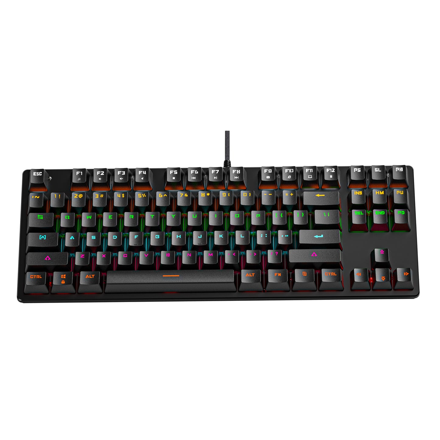 Crack K550 Wired Mechanical Keyboard Green Axis Gaming Office Laptop Keyboard Game Mechanical Keyboard