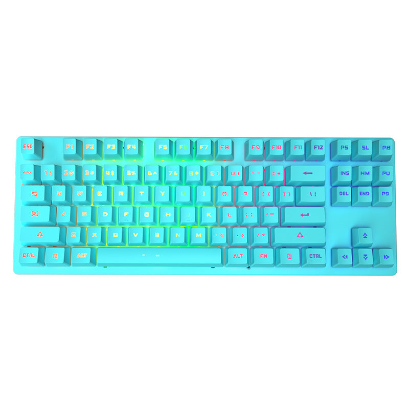 Crack K550 Wired Mechanical Keyboard Green Axis Gaming Office Laptop Keyboard Game Mechanical Keyboard