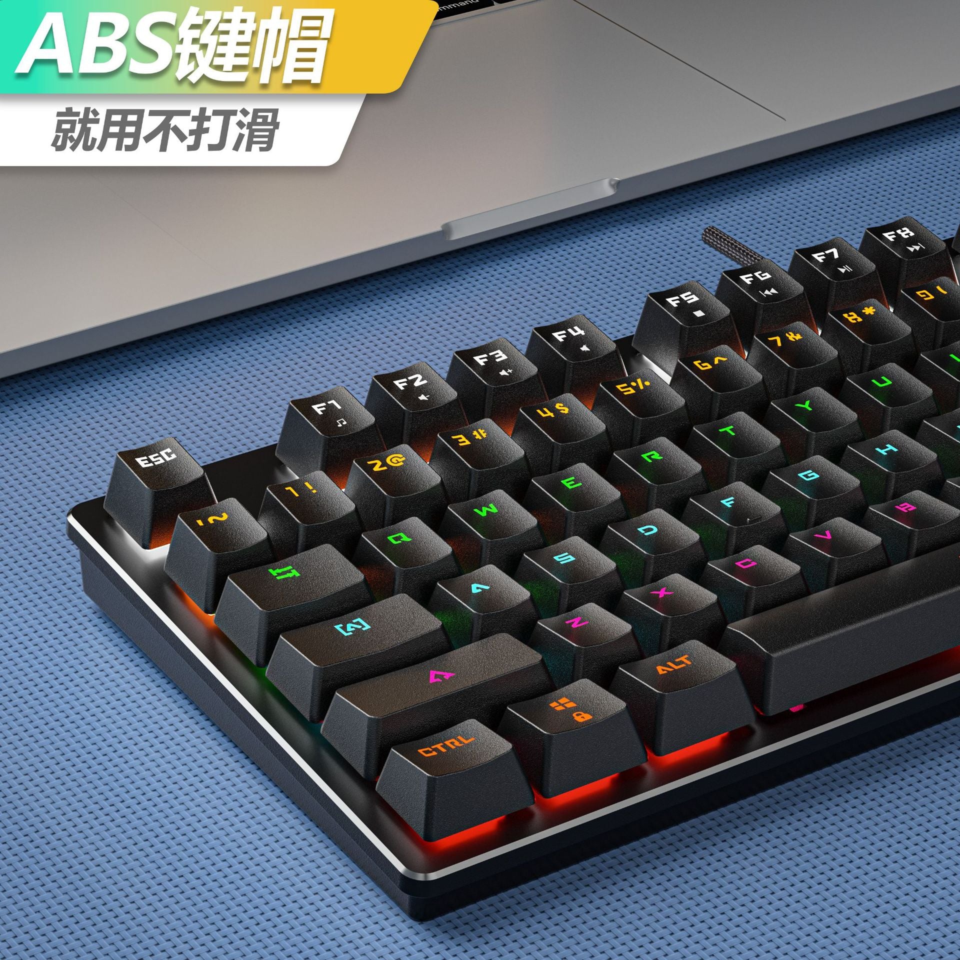 Crack K550 Wired Mechanical Keyboard Green Axis Gaming Office Laptop Keyboard Game Mechanical Keyboard