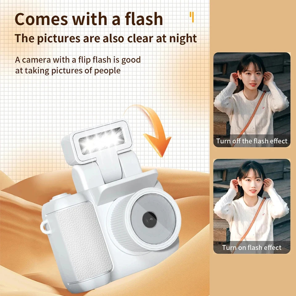 HD 1080P Mini Camera Portable Pocket Cam With LCD Screen Flash Light Digital Camera Video Recorder Student Mni Camcorder Y4000