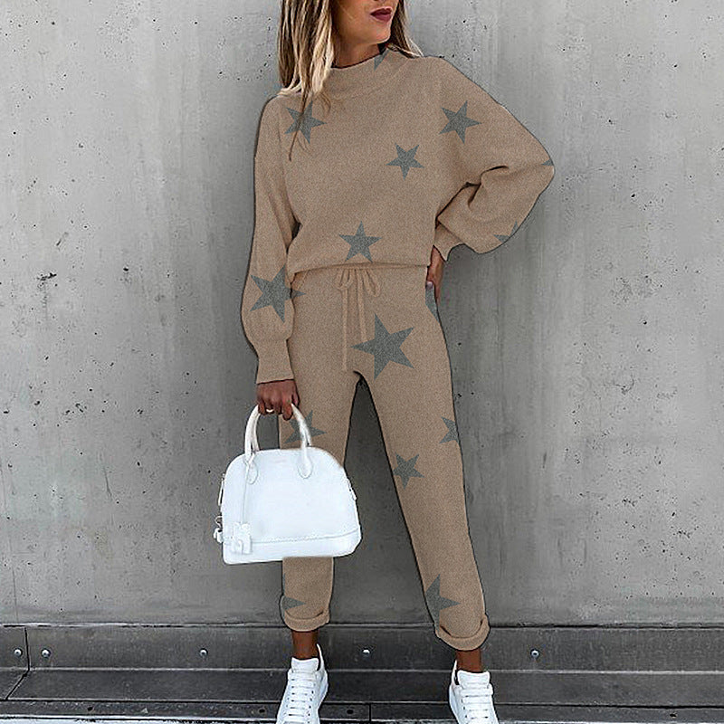 Trouser Suits Sportwear Outfit Pant Sweatshirt Tracksuit Two Piece Set Women Female Sports Suit Hoodie Jogging