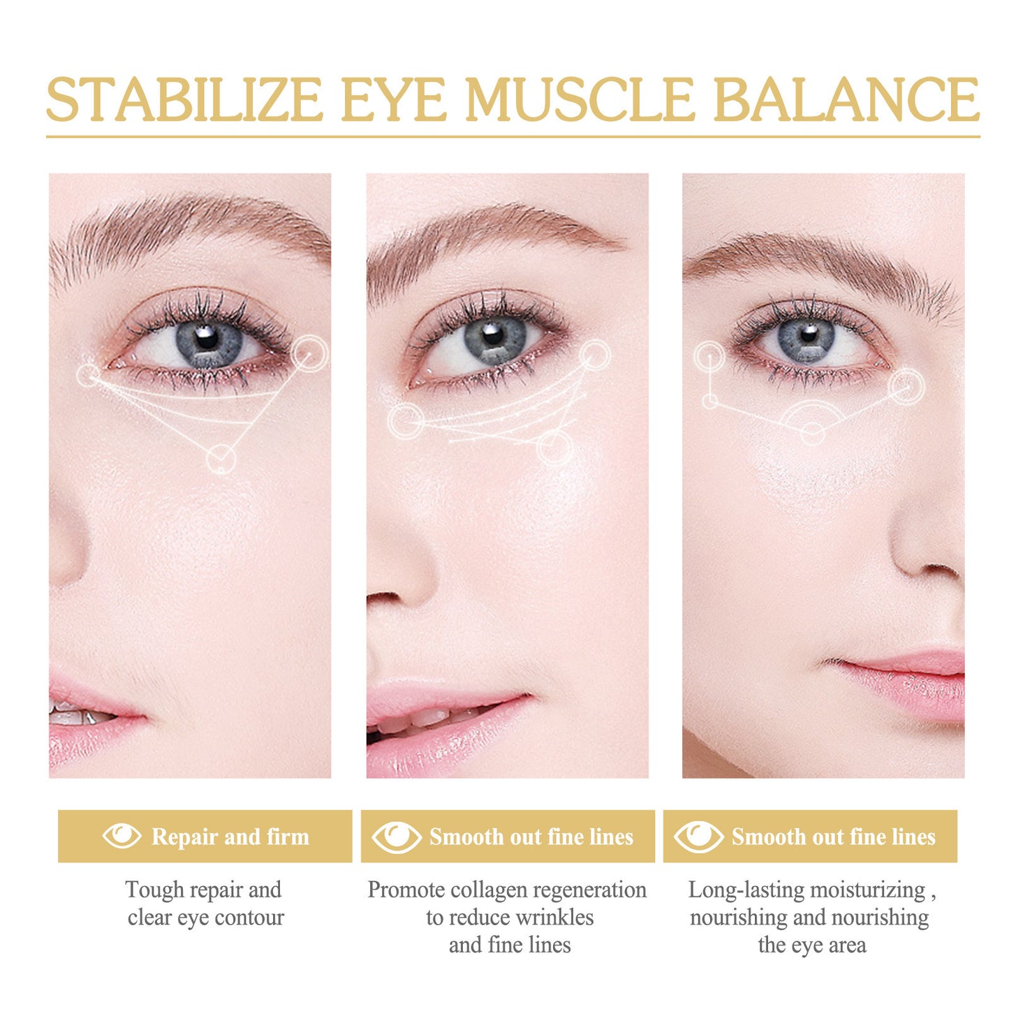 Fading Wrinkle Dark Circles Hydrating Moisturizing Firming Eye Mask