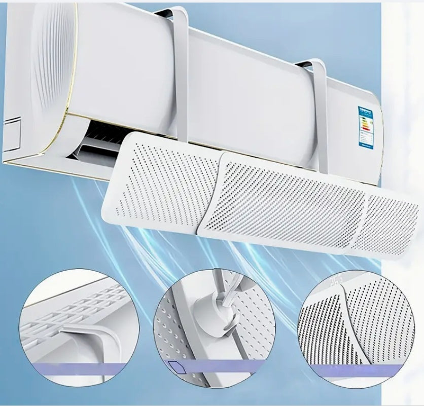 Air Conditioner Wind Shield Anti-direct Blowing Wall-mounted Universal Wind Shield Installation-free Air Curtain